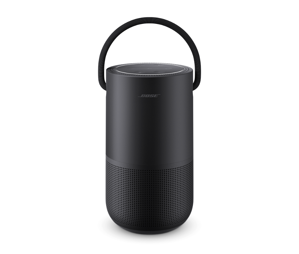 Bose Portable Smart SpeakerAudio & VideoThe Portable Smart Speaker is a wireless home speaker and a portable Bluetooth speaker in one. Around the house, you can move it from room to room—and when you leave your home, you can take it with you. Anywhere wit